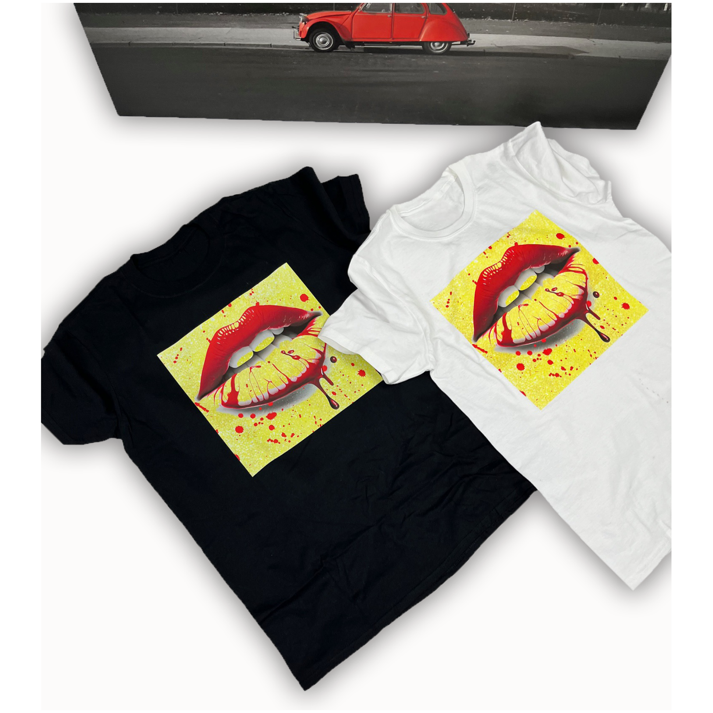 #GoldLips T-Shirt by #vividoutloud.com