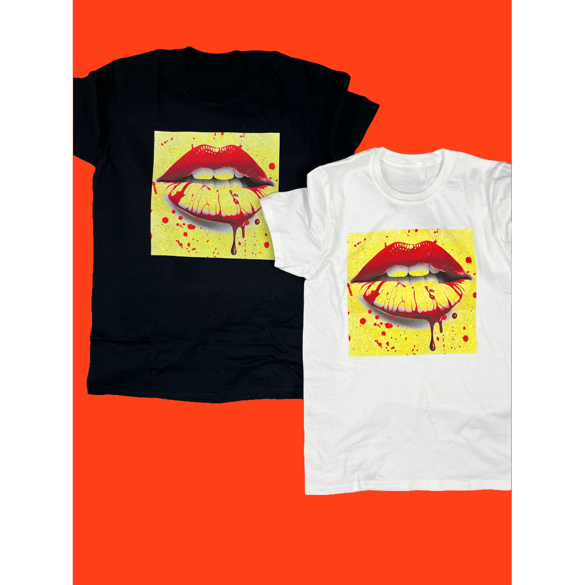 #GoldLips T-Shirt by #vividoutloud.com